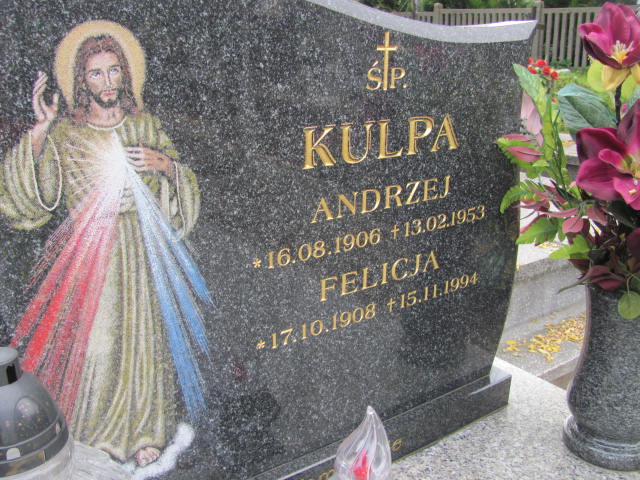 Andrzej Kulpa 1906 Kazimierza Wielka - Grobonet - Wyszukiwarka osób pochowanych