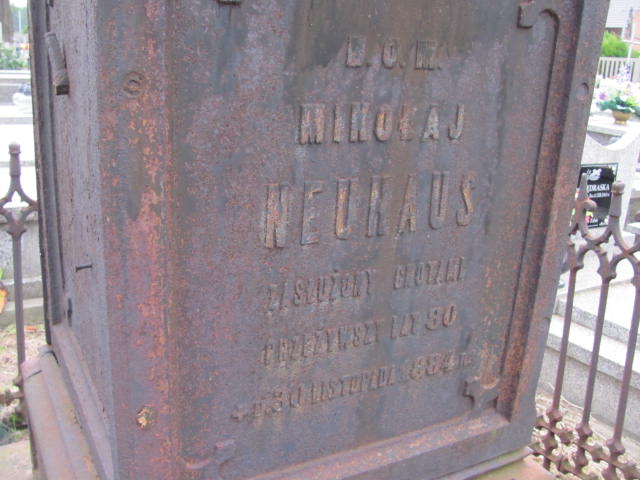 Mikołaj Neuhaus Kazimierza Wielka - Grobonet - Wyszukiwarka osób pochowanych