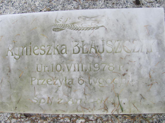 Agnieszka Błajszczak 1978 Kazimierza Wielka - Grobonet - Wyszukiwarka osób pochowanych