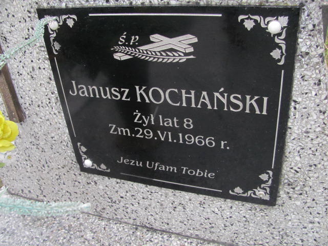 Janusz Kochański 1958 Kazimierza Wielka - Grobonet - Wyszukiwarka osób pochowanych