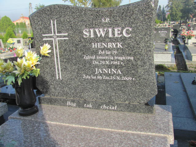 Jerzy Siwiec 1961 Kazimierza Wielka - Grobonet - Wyszukiwarka osób pochowanych