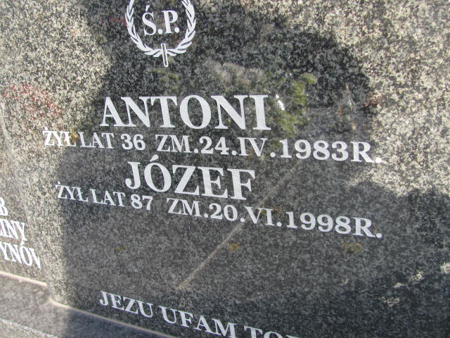 Józef Gaudyn Kazimierza Wielka - Grobonet - Wyszukiwarka osób pochowanych