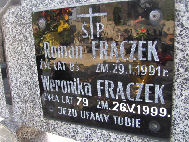 Weronika Frączek Kazimierza Wielka - Grobonet - Wyszukiwarka osób pochowanych