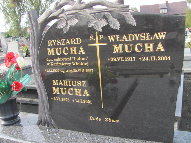 Ryszard Mucha 1950 Kazimierza Wielka - Grobonet - Wyszukiwarka osób pochowanych
