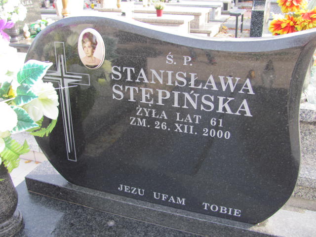 Stanisława Stępińska 1939 Kazimierza Wielka - Grobonet - Wyszukiwarka osób pochowanych