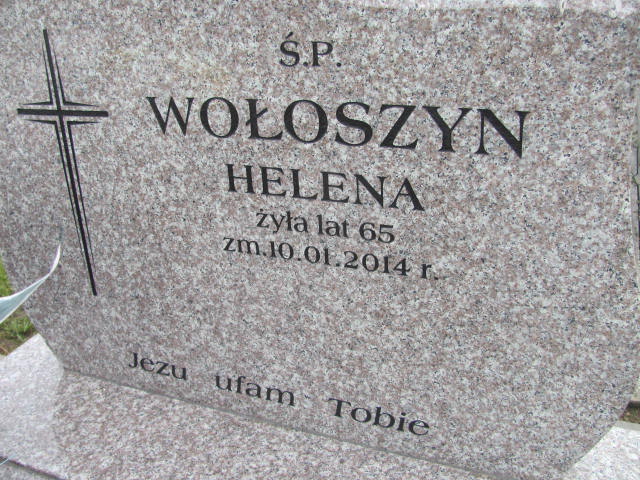 Helena Wołoszyn Kazimierza Wielka - Grobonet - Wyszukiwarka osób pochowanych