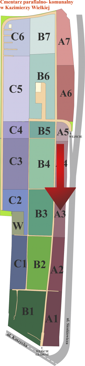 Brak mapy sektorowej