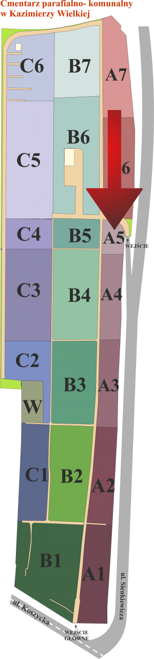 Brak mapy sektorowej