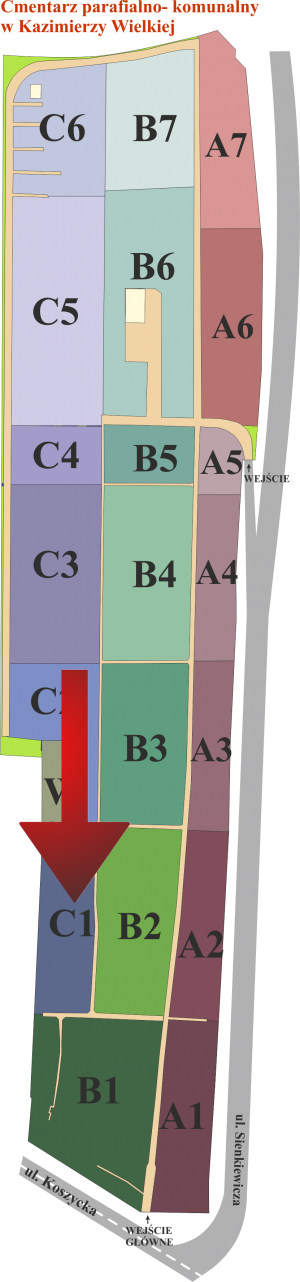 Brak mapy sektorowej