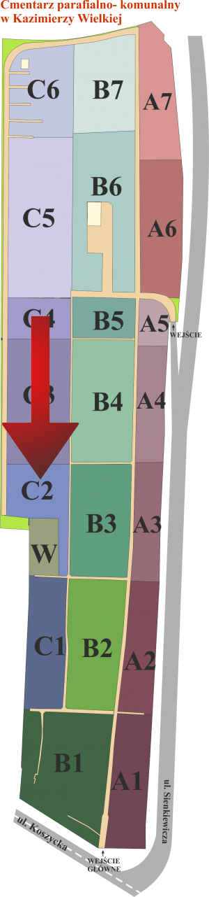 Brak mapy sektorowej