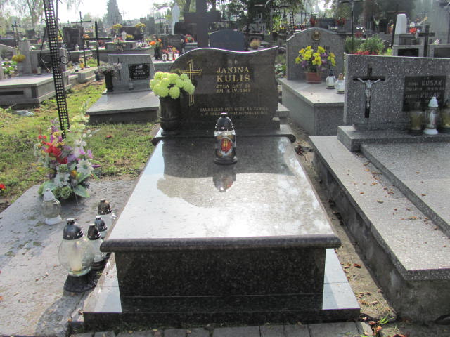 Grób Janina Kuliś