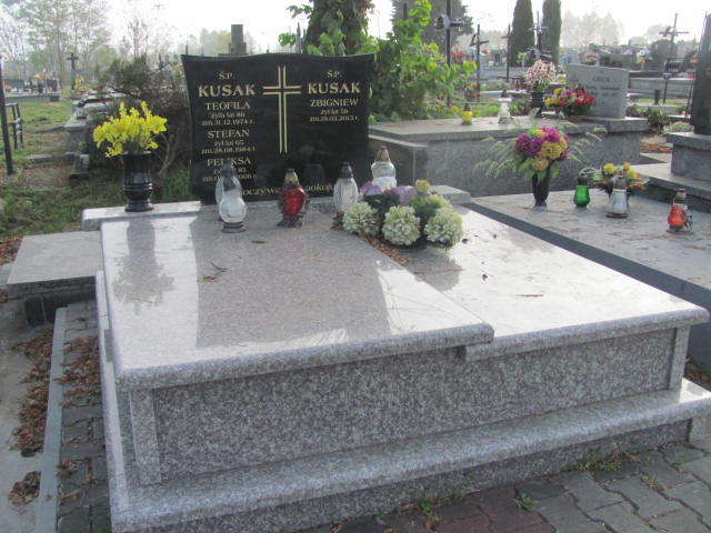 Grób Teofila Kusak