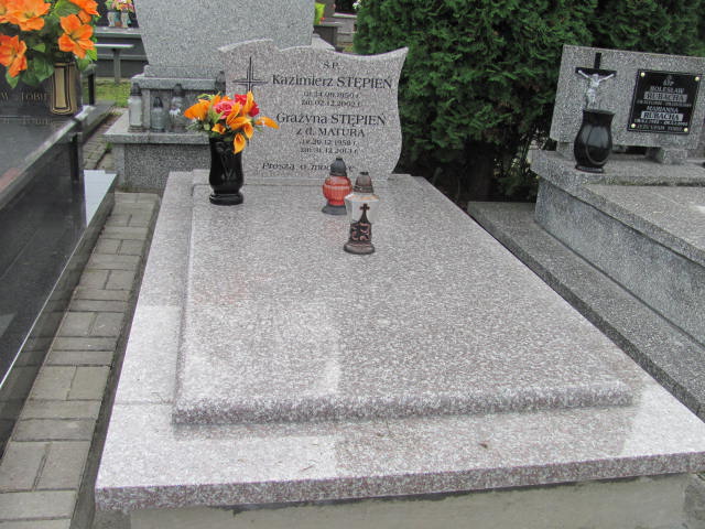 Grób Grażyna Stępień